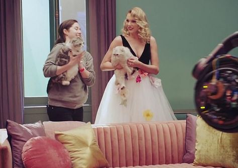 Lover Photoshoot, Taylor Swift Cats, Taylor Swift Lover Era, Taylor Swift Cat, Me Music Video, Me Taylor Swift, Lover Taylor Swift, Lover Taylor, Trinidad James