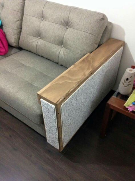 Protect Sofa From Cat, Cat Scratcher Couch, Sofa Cat Scratcher, Protect Furniture From Cats, Cat Proof Couch, Diy Cat Scratcher, Diy Cat Tree, Cat Wall Furniture, Cat House Diy