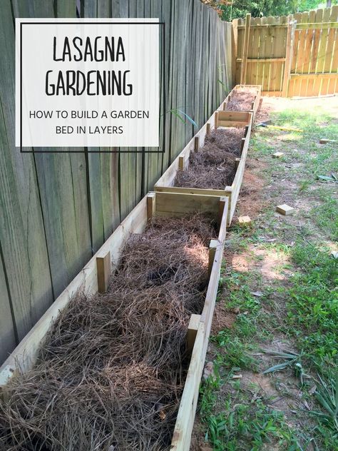 Garden Lasagna, Lasagna Garden, Gardening Beds, Lasagna Gardening, Vegetable Garden Raised Beds, Building A Raised Garden, Diy Raised Garden, Raised Garden Beds Diy, Kew Gardens