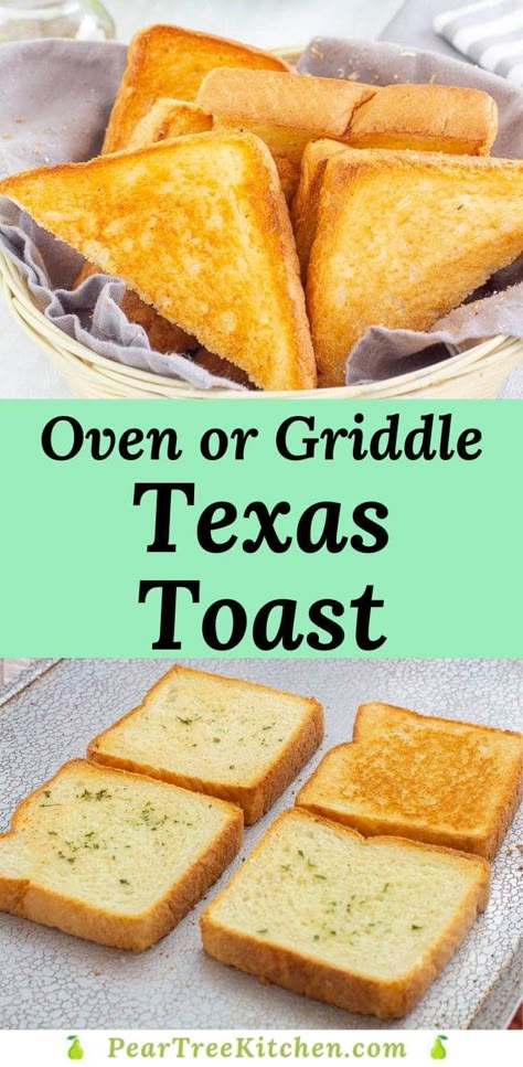 Texas Bread Recipe, Texas Toast Recipe, Garlic Texas Toast, Garlic Toast Recipe, Texas Toast Bread, Toast Points, Easy Garlic Bread Recipe, Texas Toast Garlic Bread, Make Garlic Bread