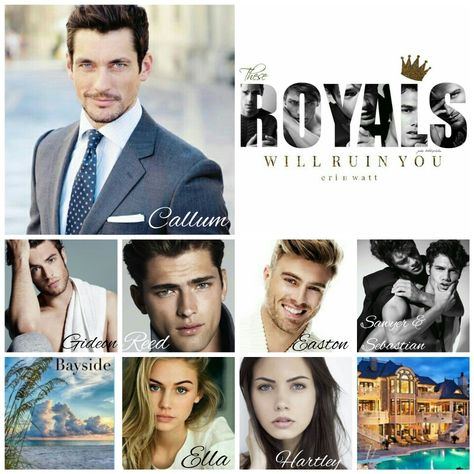 The Royals by Erin Watt Royal Paper, Royals Series, Forever Book, Teen Romance Books, The Royals, Dark Romance Books, Cute Black Guys, Romantic Books, Princess Aesthetic