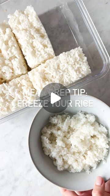 Healthy Eating on Instagram: "🎥 by @nutritionbykylie

Whether it’s rice or quinoa, freezing leftovers for later not only cuts down on time for future meals, but it also helps prevent waste. 

Though many people online have talked about the dangers of “fried rice syndrome”, which is a type of food poisoning caused by a bacteria named Bacillus cereus, there is no need to be worried about leftover rice (or any other grain since this can occur in other grains and not just rice)!! Just make sure to not leave your grains out at room temp for too long (<2 hrs is the rec) before freezing. And, from an un-scientific POV, my family and I have subsisted on leftover rice (sometimes multiple times a day) throughout our lives without ever experiencing any issues 😅" Freezing Leftovers, Leftover Rice, Food Poisoning, People Online, Do Not Eat, Rice Dishes, Nutrition Tips, Types Of Food, Fried Rice