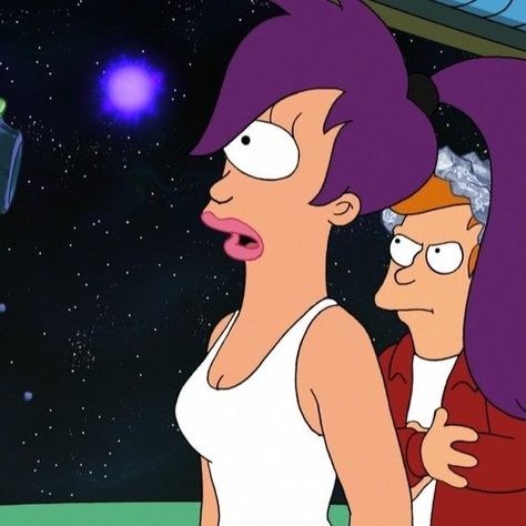 Fry And Leela, Looking At The Stars, Futurama, Disney Princess, Disney Characters, Photo And Video, Stars, Disney, Fictional Characters