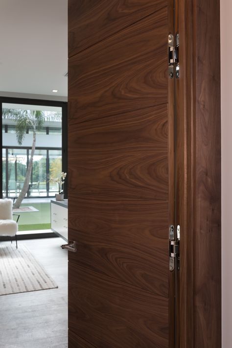 | TruStile Doors | TruStile Doors Flush Door Design, Interior Door Styles, Flush Door, Interior Exterior Doors, Walnut Doors, Wooden Main Door Design, Wooden Main Door, Doors Interior Modern, Wooden Doors Interior