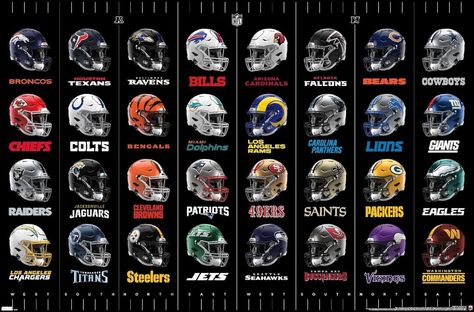 Nfl Helmets, Party Bedroom, Trends International, Bathroom Kids, Wall Poster, Bedroom Bathroom, Living Room Office, Room Office, Poster Wall