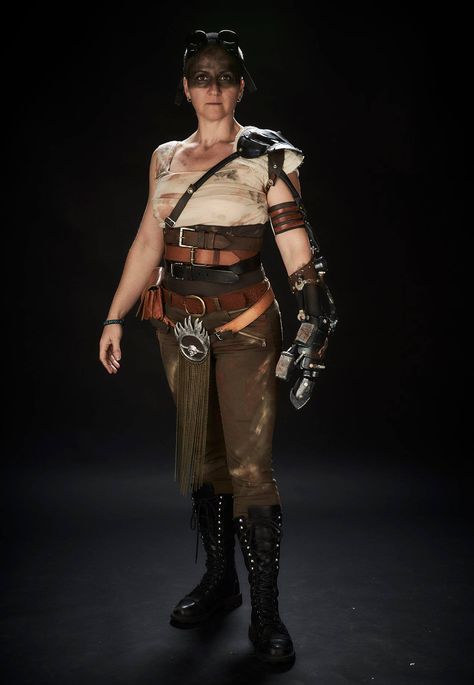 Furiosa Cosplay  photo cred: Style Group event: Haunted Hamilton 15th Annual Halloween Costume  Ball Furiosa Cosplay, Furiosa Costume, Costume Ball, Cosplay Diy, Diy Sewing, Halloween Costume, Halloween Costumes, Halloween, Women's Top