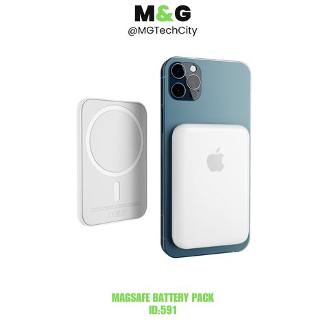 Powerbank Design, Magsafe Powerbank, Magsafe Battery Pack, Iphone Battery Life, Apple Charger, Iphone Battery, Apple Products, Battery Pack, Battery Life