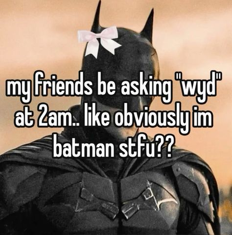 Im Batman I Live In The Shadows, Im Literally Batman, Batman Memes Funny, Batman Pfp, Batman Memes, Real Batman, Batman Meme, Batman Quotes, I'm Batman