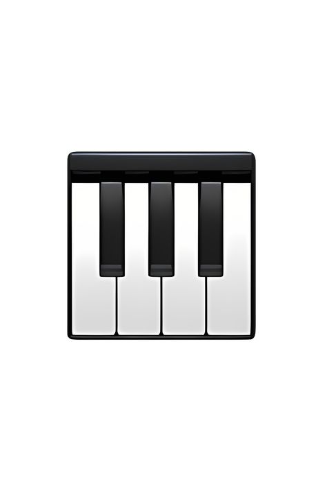 The emoji 🎹 Musical Keyboard depicts a keyboard instrument with black and white keys, usually used for playing music. It is shown in a horizontal position with a stand or legs, and may have a few buttons or knobs on the side. Music Emoji, Lego Hotel, Keyboard Instrument, Apple Emojis, Musical Keyboard, Emojis Iphone, Instagram Sticker, Aesthetic Widgets, Emoji Keyboard