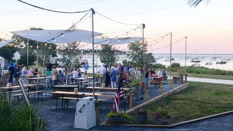 The Raw Bar; 401 Washington St., Duxbury Island Creek Oysters, Oktoberfest Germany, Beer Table, Raw Bar, Orange Table, Table And Bench Set, Garden Picnic, Raw Bars, Table Bench