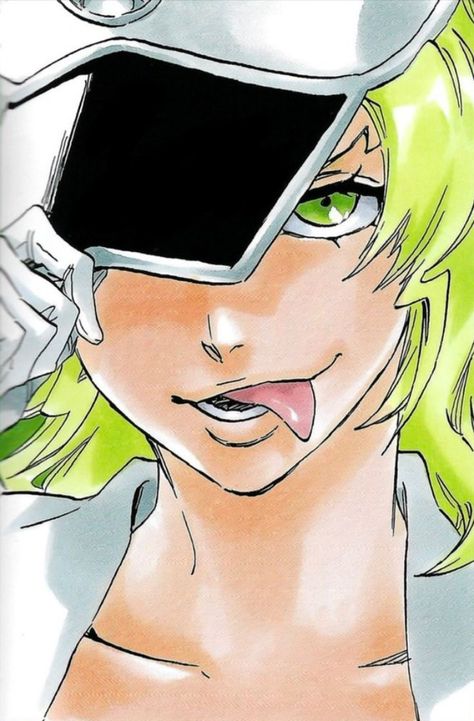 #bleach #animanga #women #mangaart #matchingpfp #icons Candice Catnipp, Green Hair, Bleach, Green, Anime, Hair