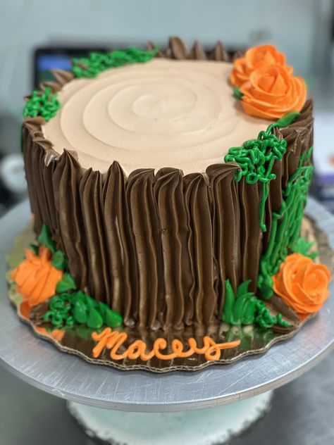 Fall Theme Cake Decorating, Fall Sweet 16 Cakes, Fall Round Cake Ideas, Cake Ideas For Thanksgiving, Easy Thanksgiving Cakes Decorating, Harvest Cake Ideas, Fall Cake Decorating Ideas For Beginners, Fall Themed Cakes Autumn, Fall Cupcake Cake