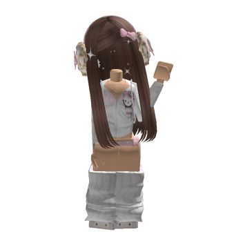 Cute Hello Kitty Roblox Avatars, Roblox Avatars Hello Kitty, Roblox Avatars Brown Hair, Brown Hair Roblox Avatar, Coquette Roblox Avatar Ideas, Roblox Brown Hair, Roblox Avatars Coquette, Avatar Inspo Roblox Girl, Roblox Coquette Avatar