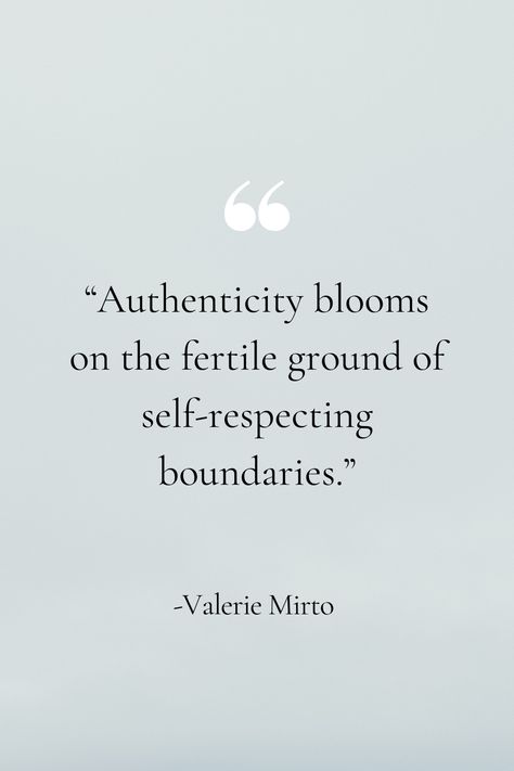 It's true. You healthy boundaries support your authenticity. #TheArtofSettingBoundaries #fertileground #respectboundaries #authenticity #ground #respect #boundary Quotes Boundaries, Boundary Quotes, Work Boundaries, Boundaries At Work, Judgmental People, Boundary Setting, Boundaries Quotes, Psychology Notes, Transformational Coaching