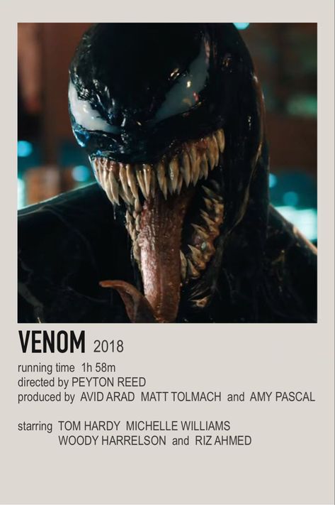 Retro Movie Posters, Movie Character Posters, Poster Marvel, Venom Movie, Marvel Movie Posters, Beau Film, Action Films, Movie Card, Iconic Movie Posters