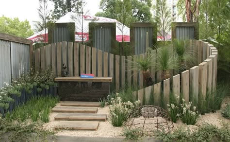 Achievable Gardens at MIFGS 2013 | Ormanlık Alan, Glass Railings, Australian Native Garden, Seaside Garden, Wall Feature, Garden Screening, Australian Garden, Coastal Gardens, Wall Exterior