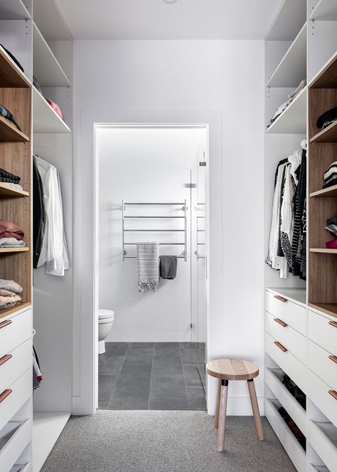 Five Best Australian Emerging Architecture Practices | Habitus Living Walk In Closet And Bathroom Combo, Closet Bathroom Combo, Walk Through Closet To Bathroom, Closet And Bathroom Combo, Closet To Bathroom, Master Bath And Closet, Bathroom And Walk In Closet, Walking Closet, Closet And Bathroom