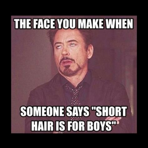 Women with short hair??!! Oh the humanity! Short Hair Problems, Short Hair Quotes, Hair Quotes, Mega Hair, Hair Problems, Girl Short Hair, Hair Envy, Pixie Hairstyles, Short Hairstyles