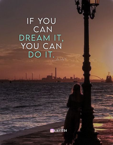 If u can dream it we can do it #quoteofthedau Dreamer Quotes, Dream It, We Can Do It, U Can, Call Me, You Can Do, The Dreamers, Do It, Feelings