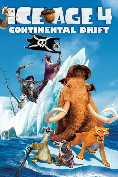 Ice Age Movie, Ice Age Continental Drift, Up Carl Y Ellie, Ice Age 4, Ice Age Movies, Sid The Sloth, Star Trek 1, Continental Drift, Blue Sky Studios