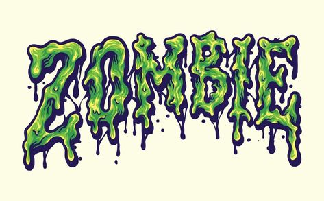 Film Zombie, Monster Font, Font Love, Alfabet Font, Studera Motivation, Typeface Logo, Halloween Fonts, Graffiti Font, Graffiti Lettering