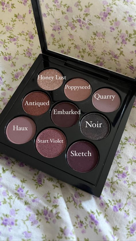 Berry Eyeshadow, Burgundy Eyeshadow, Mac Eyeshadow, Eyeshadow Looks, Eyeshadow Palette, Berry, Mac, Makeup, Beauty