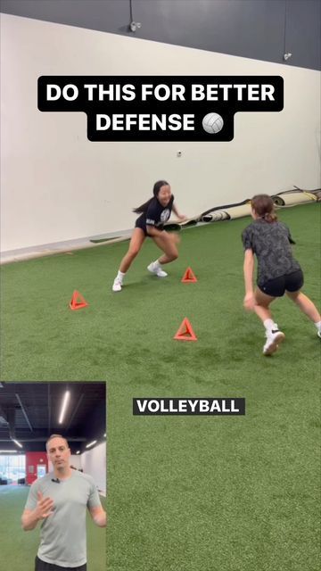 Volleyball Strength and Jump Coach on Instagram: "When doing speed and agility training try to add in some GAMES! Not only is it more fun than conventional speed drills, but athletes also work HARDER when COMPETING. Set up in teams of 3 or 4. One side is it and the other side is being chased. You can only side shuffle. Set the timer for 7 seconds. If the side that is “it” touches the athlete within 7 seconds their team gets a point. If the other team stays away for 7 seconds, they g 10u Volleyball Drills, Varsity Volleyball Drills, Volleyball Practice Drills For Beginners, Volleyball Drills With A Partner, Volleyball Movement Drills, 3rd Grade Volleyball Drills, Volleyball Team Drills, Volleyball Footwork Drills, Volleyball Agility Drills