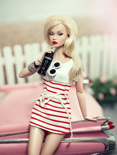 Retro Revival | Model: Poppy Parker To The Fair | Elle & Emma | Flickr Poppy Doll, Retro Revival, Barbies Dolls, Barbie Hair, I'm A Barbie Girl, Im A Barbie Girl, Poppy Parker Dolls, Barbie Patterns, Barbie Style