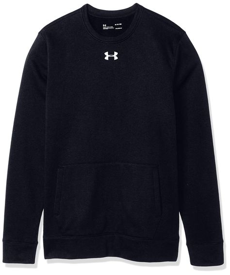 PRICES MAY VARY. Lightweight, ultra-soft 225g cotton-blend fleece Moisture Transport System wicks sweat and dries fast Front pouch pocket Material: 80% Cotton, 20% Polyester Under Armour Men's Hustle Fleece 2.0 Crew Pullover 80% cotton, 20% polyester Lightweight, ultra-soft 225g cotton-blend fleece with brushed interior for extra warmth Front pouch pocket Moisture Transport System wicks sweat & dries fast ColdGear® is Under Armour's most technical line featuring a double sided fabric that wi Double Sided Fabric, Body Heat, Under Armour Men, Pocket Pouch, Under Armour, Double Sided, Cotton Blend, Lifestyle, Sweatshirts