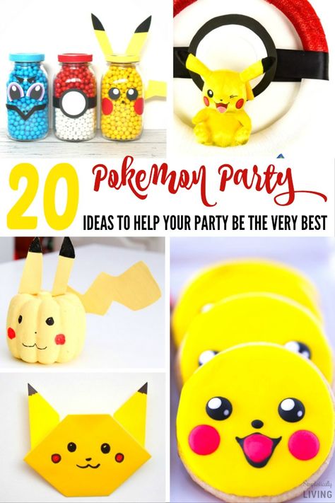 Pokemon Birthday Party, Pokemon Craft, Play Pokemon, Pokemon Party, Pokemon Birthday, Easy Arts And Crafts, Adult Birthday Party, 25th Birthday, Catch Em All