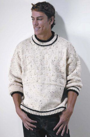 DIY Gifts For Men: 20+ Free Knitting Patterns To Take Your Loved One By Surprise! Free Beginner Knitting Patterns, Mens Knit Sweater Pattern, Sweater Knit Pattern, Knit For Men, Knitting For Men, Knit Sweater Pattern, Easy Knitting Patterns Free, Mens Knit Sweater, Knitting Patterns Free Sweater