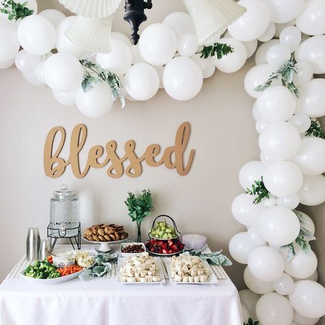 506 Followers, 297 Following, 257 Posts - See Instagram photos and videos from ASHLEY MECHAM (@ashleynicolmecham) Baby Blessing Luncheon, Baby Dedication Ideas, Baby Blessing Party, Lds Baptism Ideas, Dedication Gifts, Christening Theme, Blessing Party, Baby Dedication Party, Baby Dedication Gifts