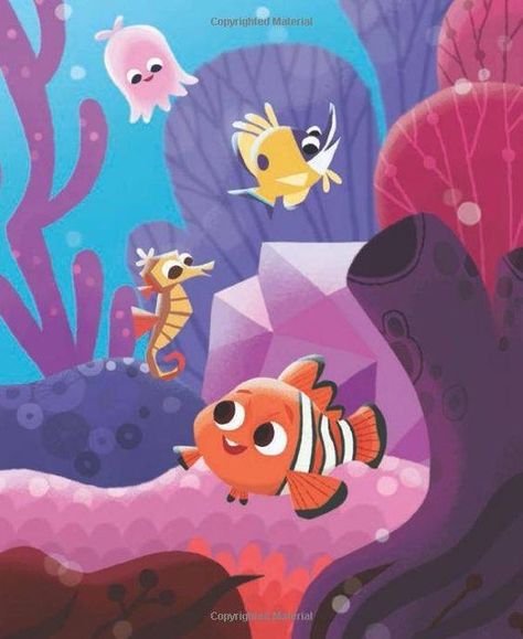 Joey Chou, Dory Nemo, Nemo Dory, 동화 삽화, Images Disney, Disney Artwork, Pinturas Disney, Pixar Movies, Disney Life