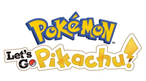 Pokemon Let's Go Pikachu Download • Reworked Games Pikachu Logo, Logo Png Hd, Pikachu Game, Kanto Region, Pikachu Pikachu, Popular Pokemon, Go Logo, Mythical Pokemon, Wild Pokemon