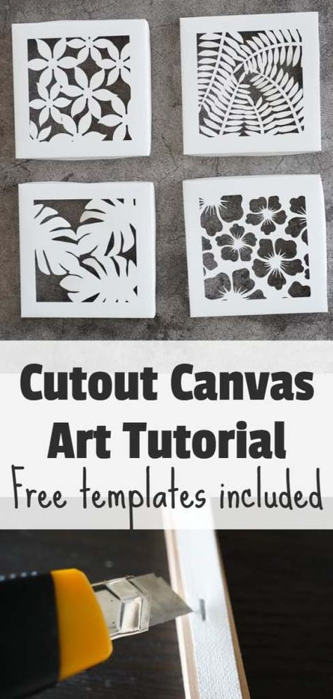 Cut Out Canvas, Stencils Printables Templates, Free Stencils Printables, Cut Out Art, Idee Cricut, Paper Cutout Art, Projets Cricut, Stencils Printables, Floral Paper