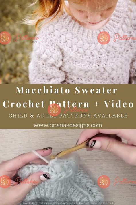 Lidia Crochet Tricot, Crochet Sweater Free, Crochet Baby Sweaters, Crochet Baby Sweater, Baby Sweater Patterns, Crochet Sweater Pattern Free, Crochet Toddler, Crochet Sweaters, Sweater Crochet