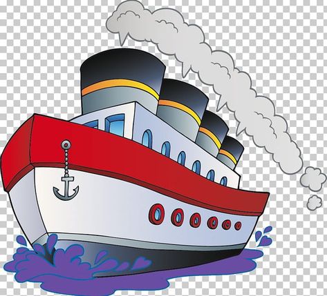 Cartoon Boat, Travel Agent Logo, Titanic Birthday, Ship Clipart, Nautical Classroom Theme, Sun Clip Art, Nautical Classroom, Boat Cartoon, Sailor Theme