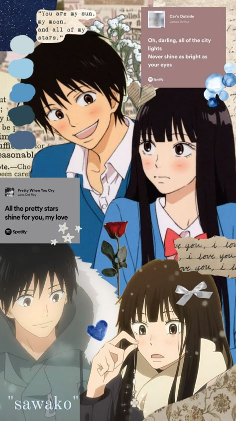 #shufflefyp #anime #kiminitodoke #love #flowers #lyrics #blue #paper #stars #coquette #bows #vintage Flowers Lyrics, Erin Attack On Titan, Coquette Bows, Wallpaper Doodle, Dark Grunge, Blue Anime, Anime Backgrounds Wallpapers, Cool Anime Wallpapers, Cool Wallpapers Art