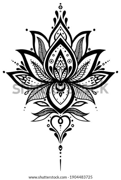 Inspirational Symbols, Forearm Mandala Tattoo, Mandala Tattoo Back, Flower Neck Tattoo, Tato Mandala, Lotus Mandala Tattoo, Mandala Flower Tattoos, Lotus Tattoo Design, Chest Tattoos For Women