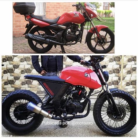 Honda Bike Modified, Scrambler Bike, Motorcycle Scrambler, Custom Electric Bike, Fz 16, Modified Motorcycle, Bike Modification, Bros 160, Bajaj Pulsar