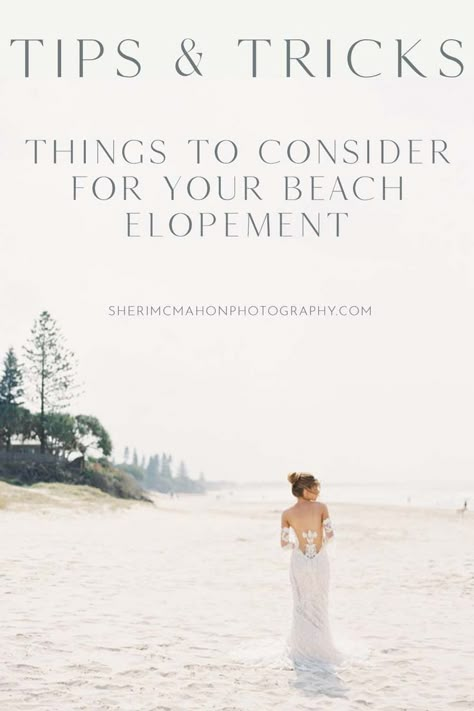 Thinking about having your wedding on the beach or eloping to a sunny seaside destination? Saying, “I do,” amidst turquoise waters and white sand beaches sounds so very dreamy. And it is!… But there are a few extra things you need to consider when planning a beach wedding or elopement. See what destination fine art film elopement photographer Sheri McMahon say's with these helpful tip and trick to make your planning seamless Film Elopement, Fiji Beach, Tropical Wedding Inspiration, Fiji Wedding, Wedding On The Beach, Phuket Wedding, Byron Bay Weddings, Thailand Wedding, Beach Elopement