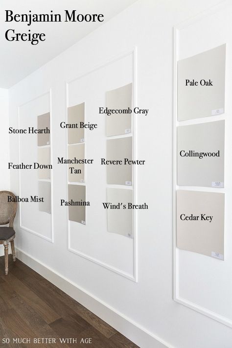 Greige Paint Color, Interior Door Colors, Edgecomb Gray, Greige Paint Colors, Greige Paint, Closet Bed, Door Colors, Design Bed, Closet Room