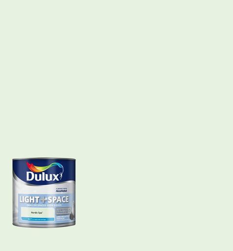 Dulux Light and Space Matt Paint, 2.5 L - Nordic Spa: Amazon.co.uk: DIY & Tools Dulux Bathroom Paint, Dulux Light And Space, Dulux Timeless, Paint For Walls, Spring Rose, Dulux Paint, Mermaid Bathroom, Interior Wall Paint, Spring Roses