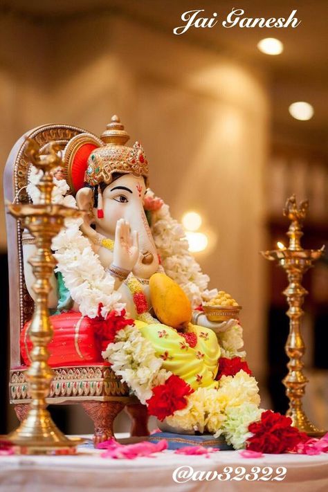 Krishna🙏🕉🌹 on Twitter: "… " Ganesh Ji Photo, Ganapati Bappa Morya, Ganesh Ji Images, Ganapati Bappa, Ganesh Puja, Ganpati Bappa Wallpapers, Jai Ganesh, Ganpati Bappa Photo, Ganesh Lord