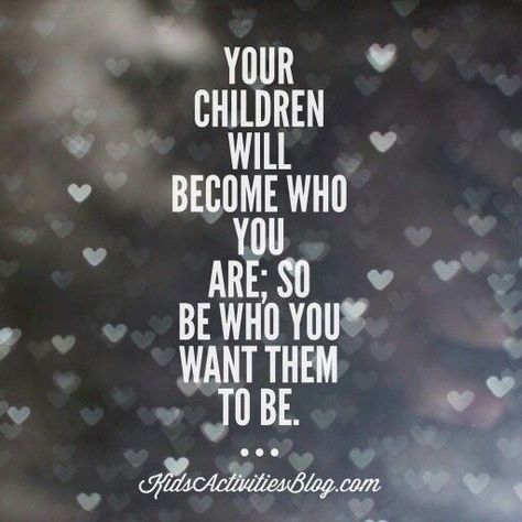 One of the greatest gifts parents can give to their children is a strong, healthy, loving relationship. As the relationship goes, so goes the family. As husband and wife, father and mother, be heroes and positive role models for your children. Don't forget, Actions speak louder than words... and you are always teaching your kids. Lead by example, being a model in word and deed. Both parents set the tone and pace for their children’s success. Children's Day Quotes, Quotes About Parents, Role Model Quotes, Love Children Quotes, Childrens Day Quotes, Be An Example Quotes, My Children Quotes, Quotes About Motherhood, Children's Day