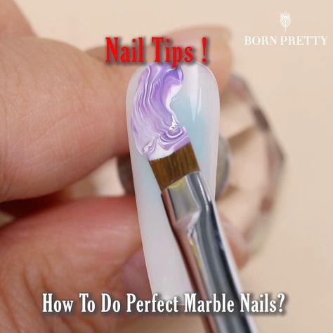 BORN PRETTY Official on Instagram: “Nail Tips Time!🥰💅 How to get perfect marble nails? Just pay attention to these points ⚠️ Follow us to learn more about nail art tips 🥰💅…” Nail Shape Chart, Marble Nails Tutorial, Step By Step Nail Art, Nailart Tutorial, Shape Chart, Kutek Disney, Nail Tutorial Videos, Quick Nail Art, Unghie Nail Art