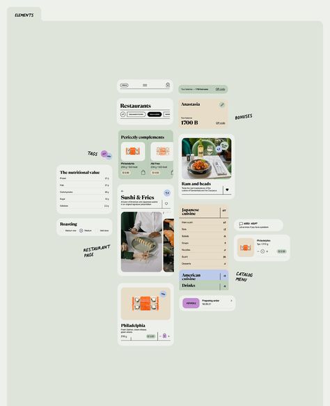 Food App Design, Application Ui Design, Ui Portfolio, Ux App Design, Recipe App, Funny Poems, 포트폴리오 레이아웃, Ui Ux 디자인, Mobile App Design Inspiration