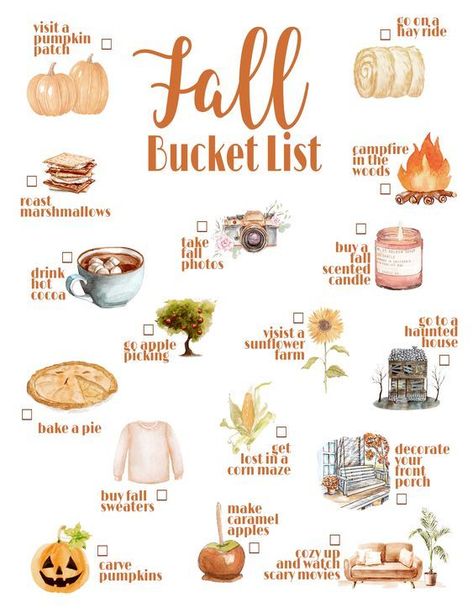 Fall Bucket List Printable, Autumn Bucket List, Drink Candles, Bucket List Printable, Fun Fall Activities, Fall Bucket List, List Printable, Fall Inspo, Happy Fall Y'all