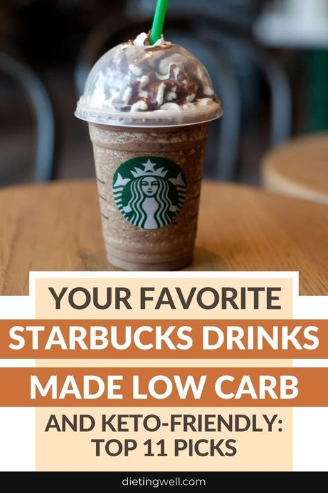 Missing your Starbucks drinks on keto? No worries! Check out our Top 11 keto-friendly picks. ☕️🥤 #KetoStarbucks #KetoDrinks #LowCarbOptions Keto Starbucks Drinks Iced Coffee Low Carb, Keto Starbucks Frappuccino, Low Calorie Frappe Starbucks, Low Carb Coffee Drinks At Home, Zero Sugar Starbucks Drinks, Keto Starbucks Drinks Hot Coffee, Protein Starbucks Drinks, Keto Friendly Starbucks Drinks, Sugar Free Frappuccino Recipe