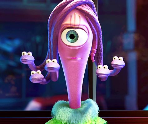 Monsters, Inc. (2001) Monsters Inc Girl, Mike From Monsters Inc, Keep Dreaming, Purple Girls, Monsters Inc, Monster Girl, Inked Girls, Halloween Ideas, Walt Disney